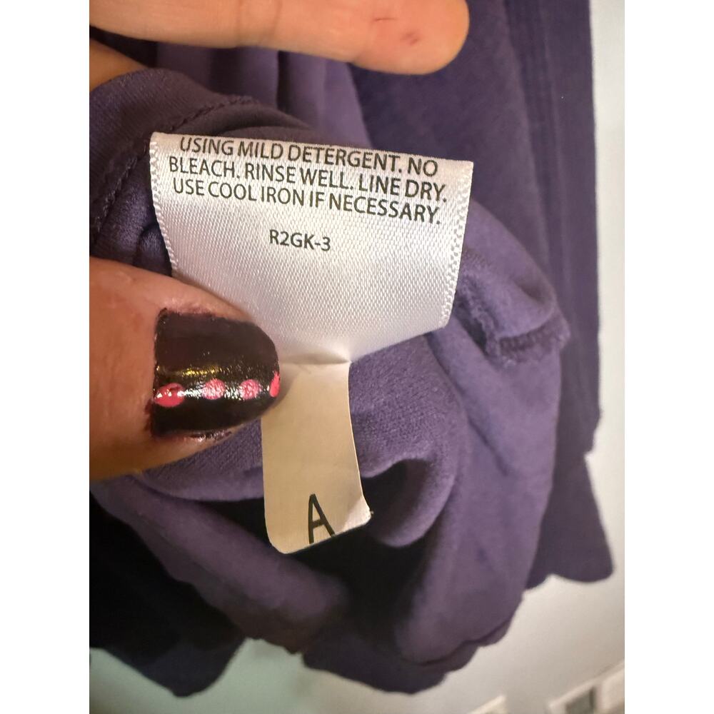 Eileen Fisher wool open-front cardigan and silk layering cami in purple size 2x - Picture 6 of 9
